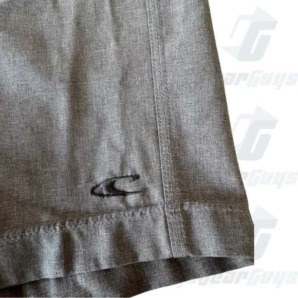 O'Neill Hybrid Men's Gray Flat Front Shorts - Picture 2 of 6